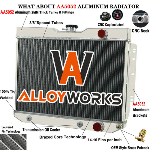 Row radiator for 1959 - 4,